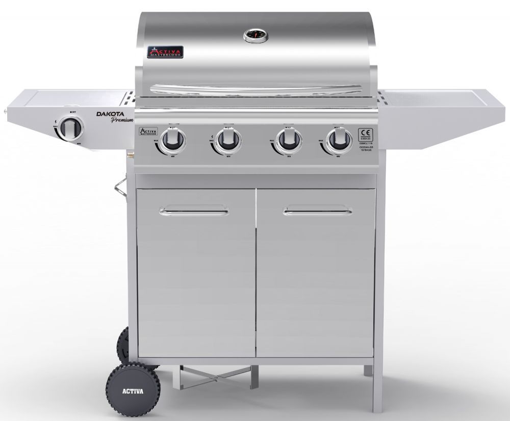

Activa Grill Gazowy Wózek 9,6+3,2kW