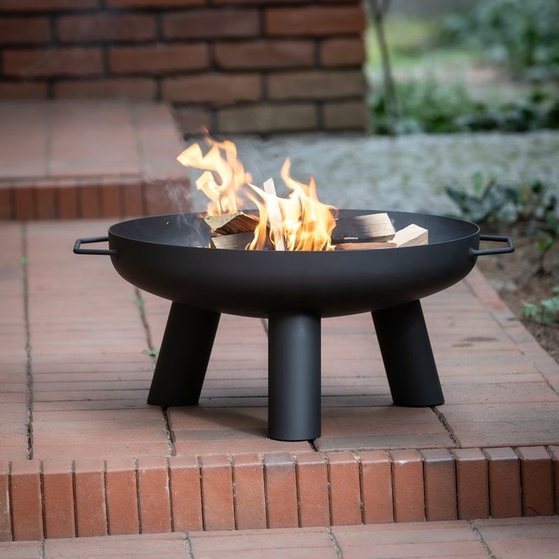 

Palenisko ogrodowe na drewno grill czarne