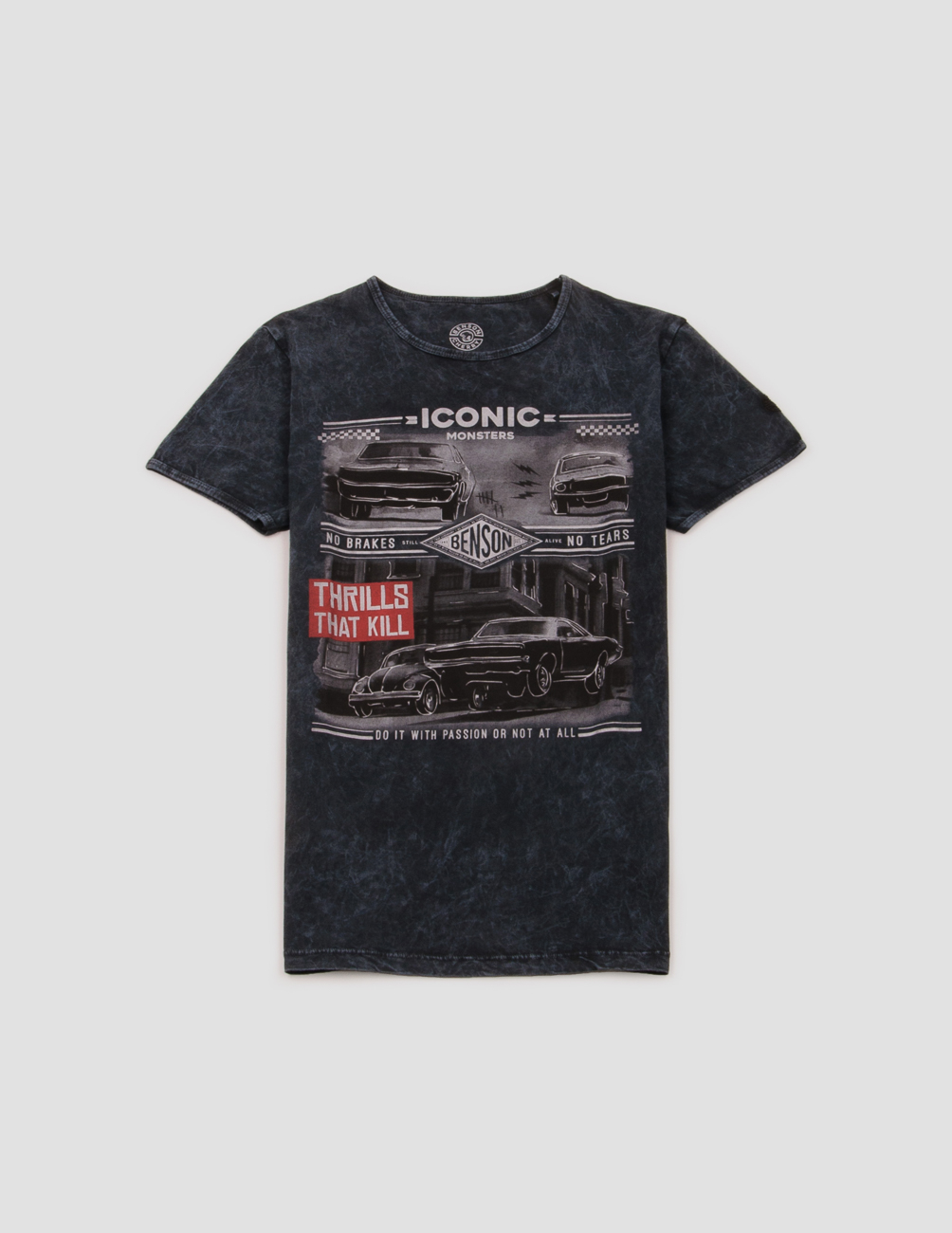 

Футболка Benson & Cherry М0111200 цвет синий 3XL