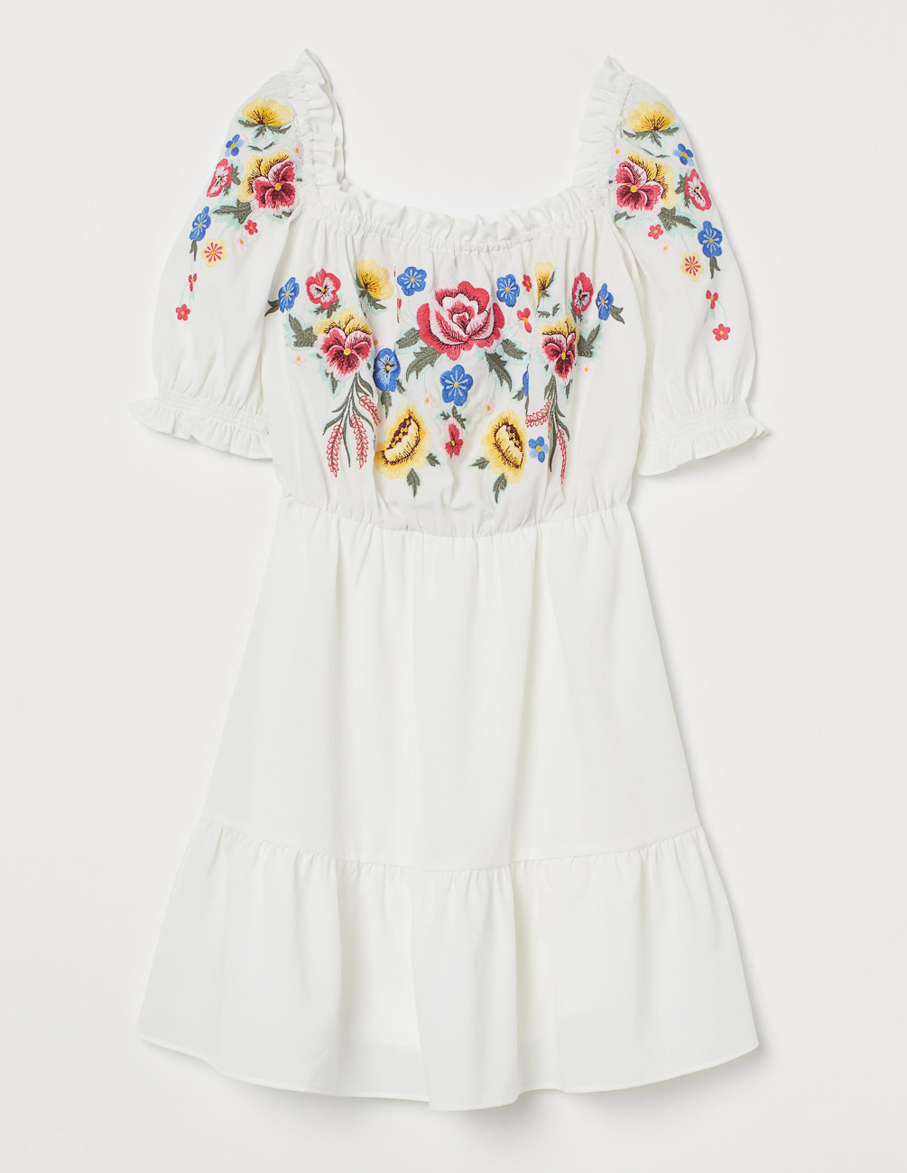 

Платье H&M Ж1065451 цвет белый XS