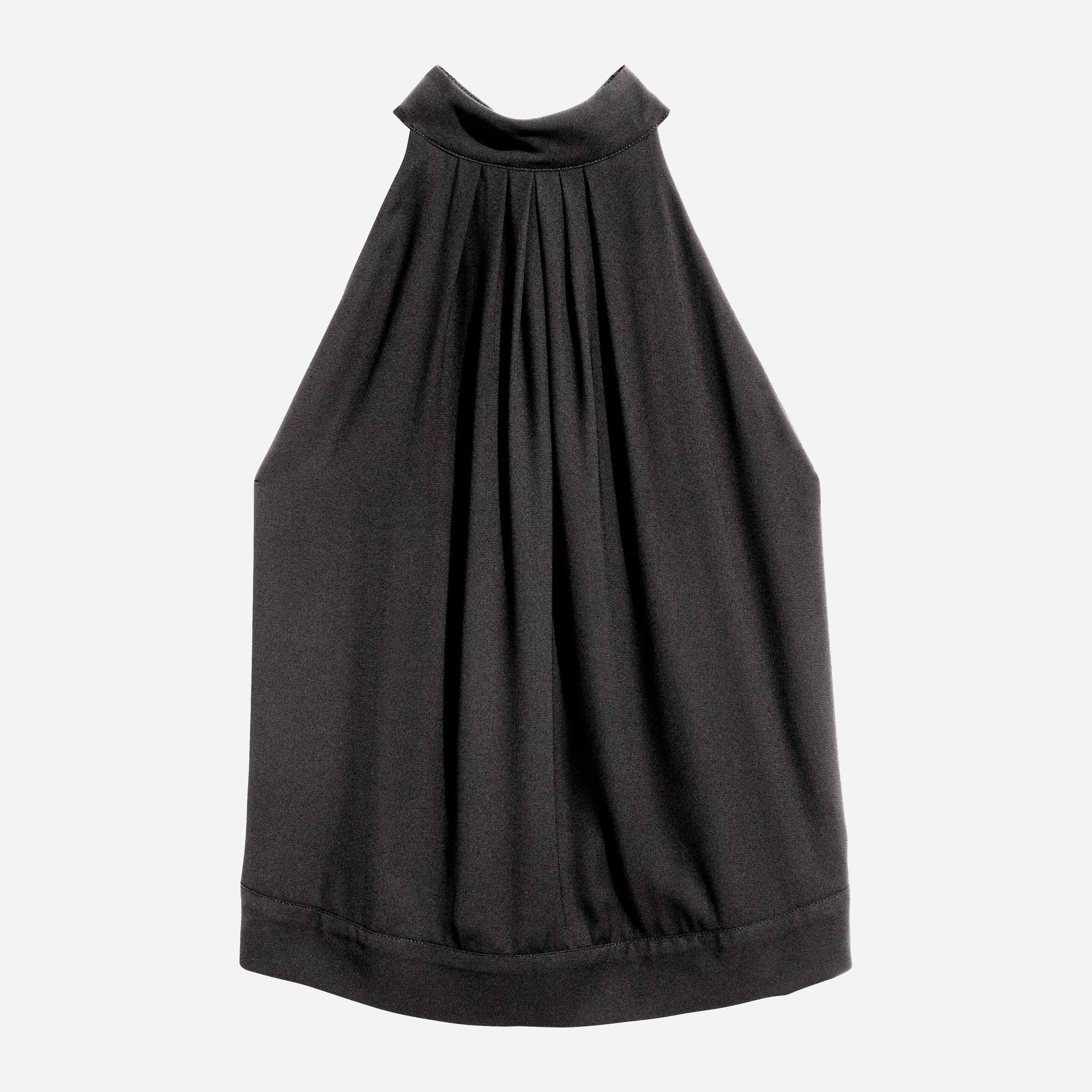 

Блузка H&M 4255974-AAAD 38 Черная