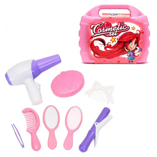 

Игрушечный набор в чемоданчике "Салон красоты", 8 эл 7419