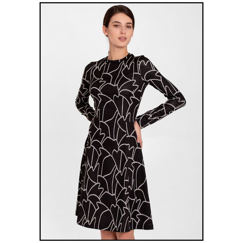 

Платье Nai Lu-na by Anastasia Ivanova NL3745  Черное, Платье Nai Lu-na by Anastasia Ivanova NL3745 S Черное