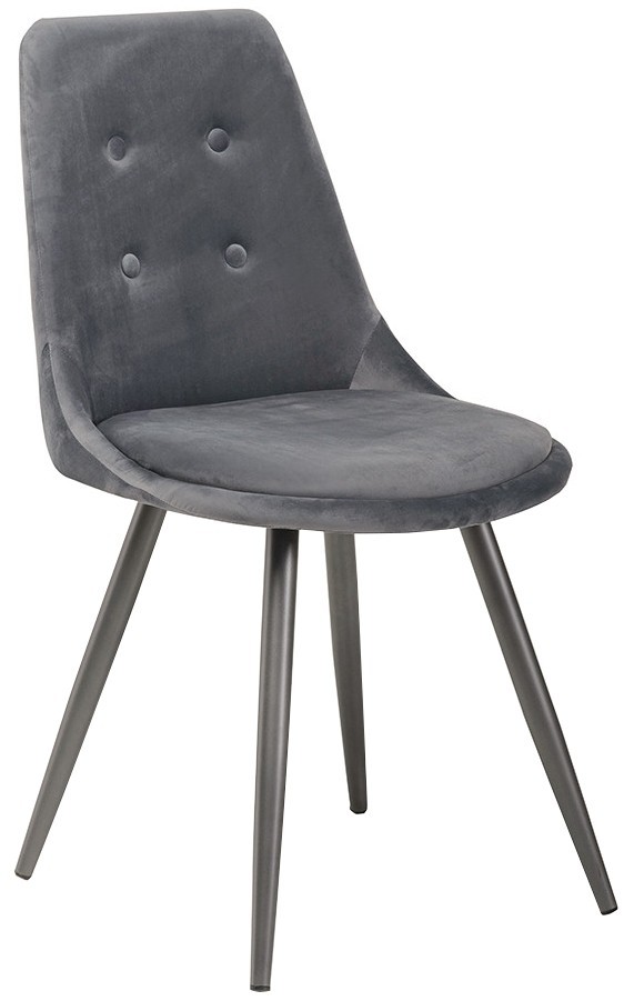 

Стул Vetro М-19 (М-19) серый велюр