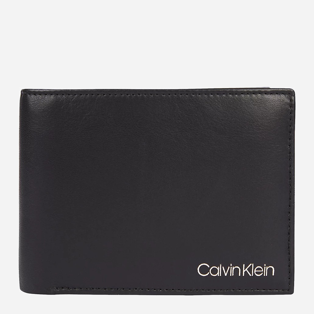 

Мужской кошелек кожаный Calvin Klein Jeans Trifold 10cc W/Coin K50K507145-BAX Black