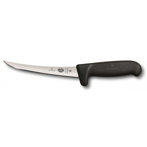 

Кухонный нож Victorinox Safety Grip Flexible обвалочный 15 см чёрный