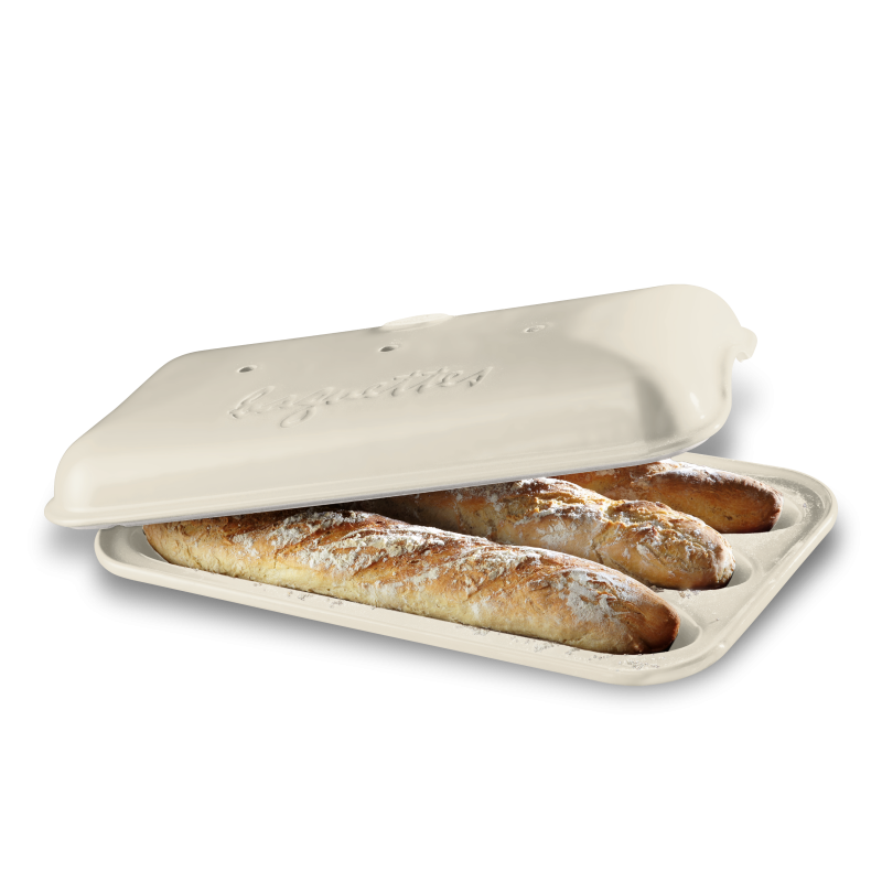 

Форма для выпечки багета с крышкой Emile Henry 505506