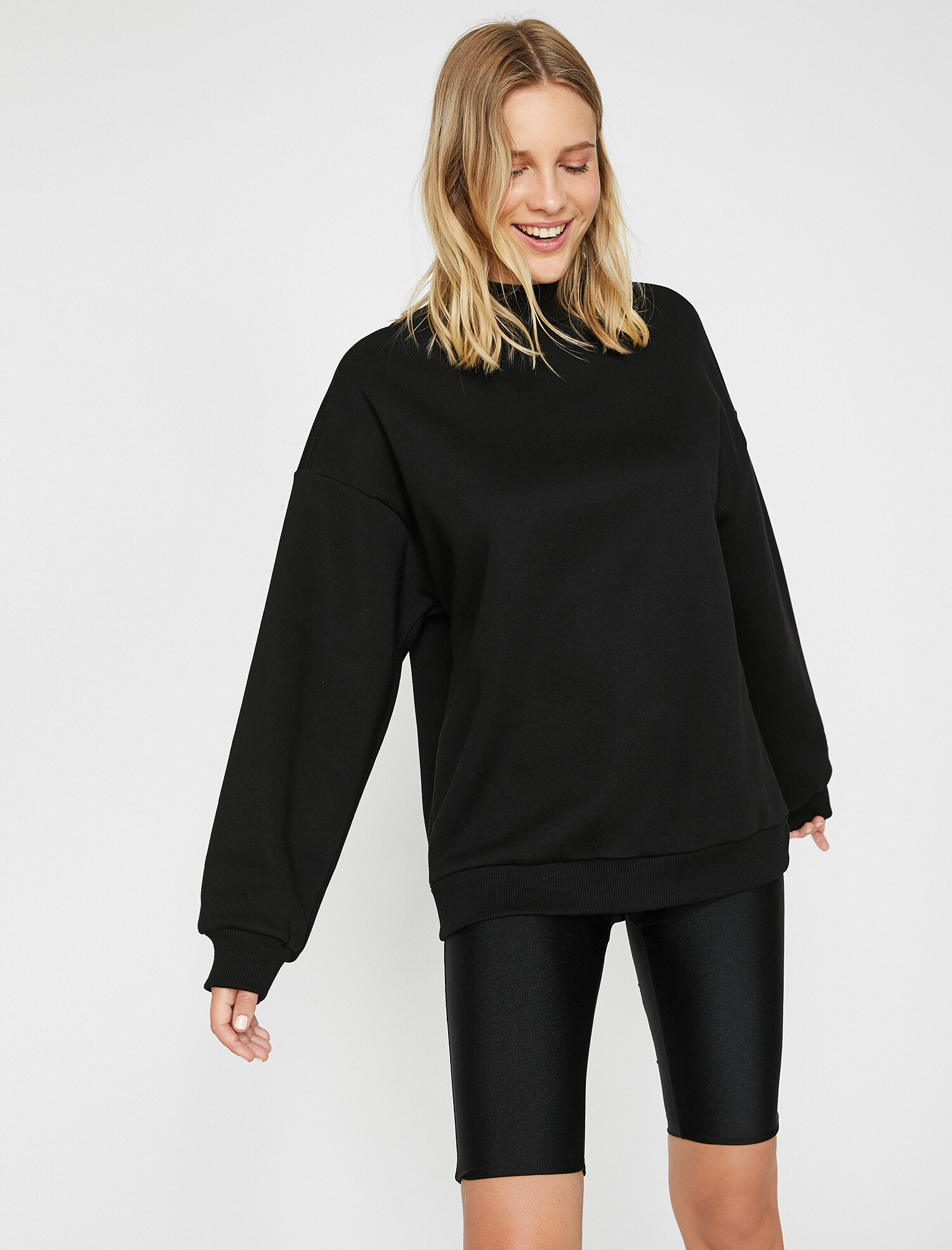 

Свитшот Koton 0KAL18474IK-999 M Black