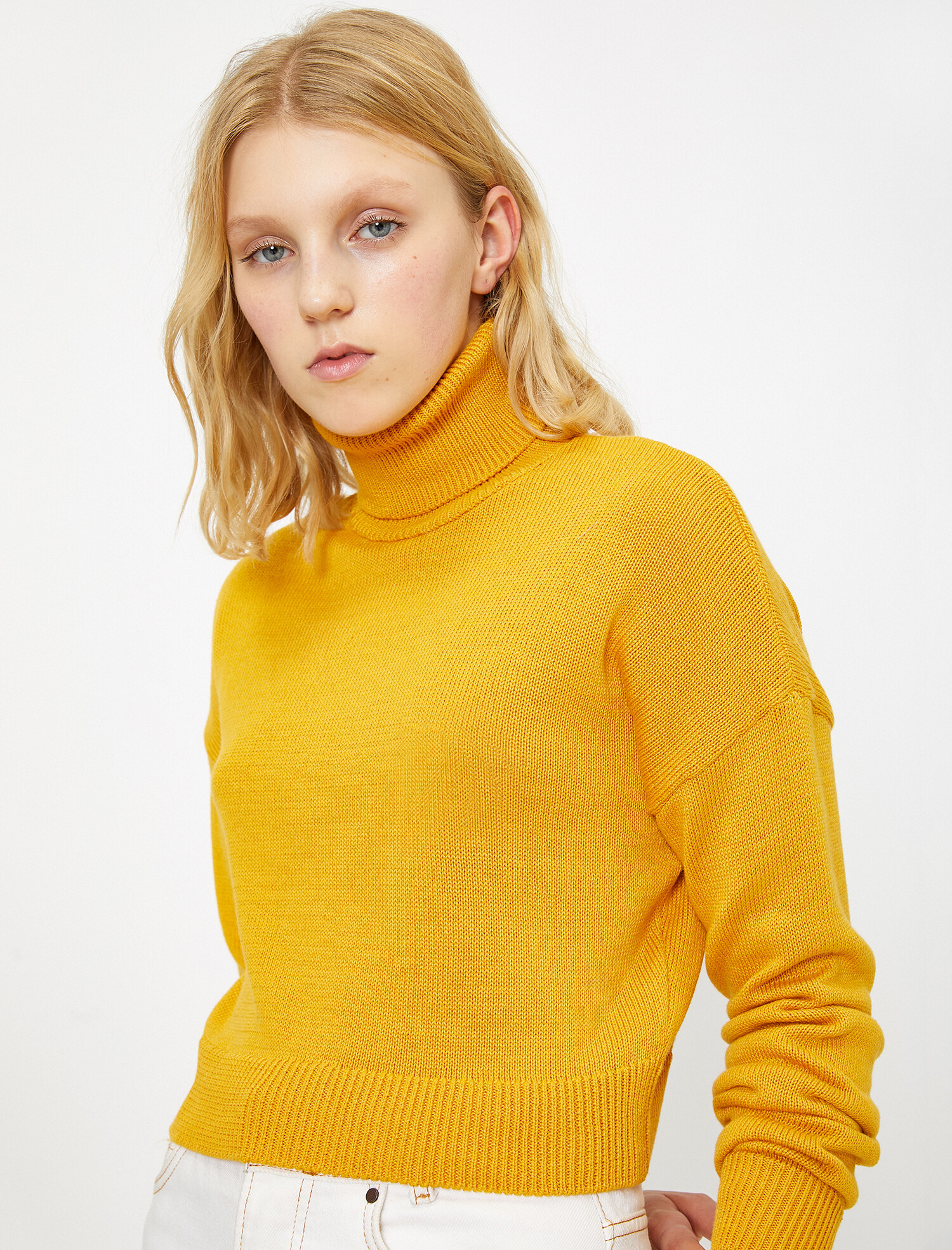 

Свитер Koton 0KAL98965IT-159 M Mustard