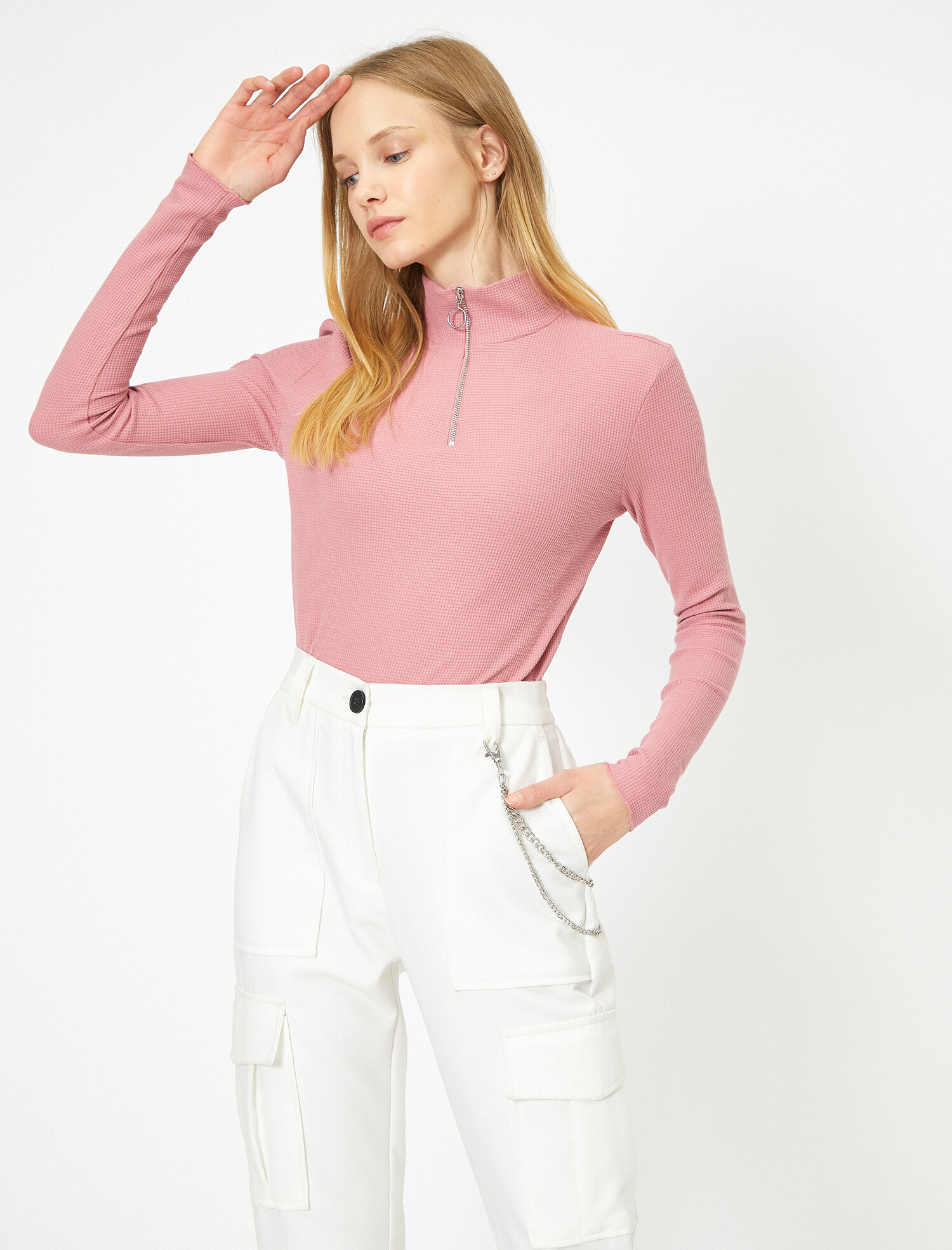 

Гольф Koton 0KAL18132IK-257 S Rose
