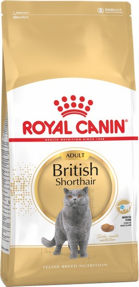

Сухой корм для котов породы британская короткошерстная Royal Canin British Shorthair Adult 10 кг (3182550756464)