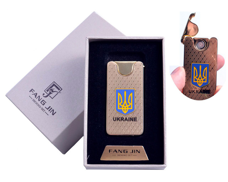 

Зажигалка USB спираль накаливания Герб Украины BST 111417
