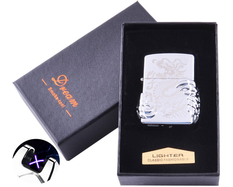 

Зажигалка USB электроимпульсная Дракон BST 111560