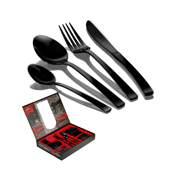 

Набор столовых приборов 24 пр Royal Black Metallic Berlinger Haus BH-2346A