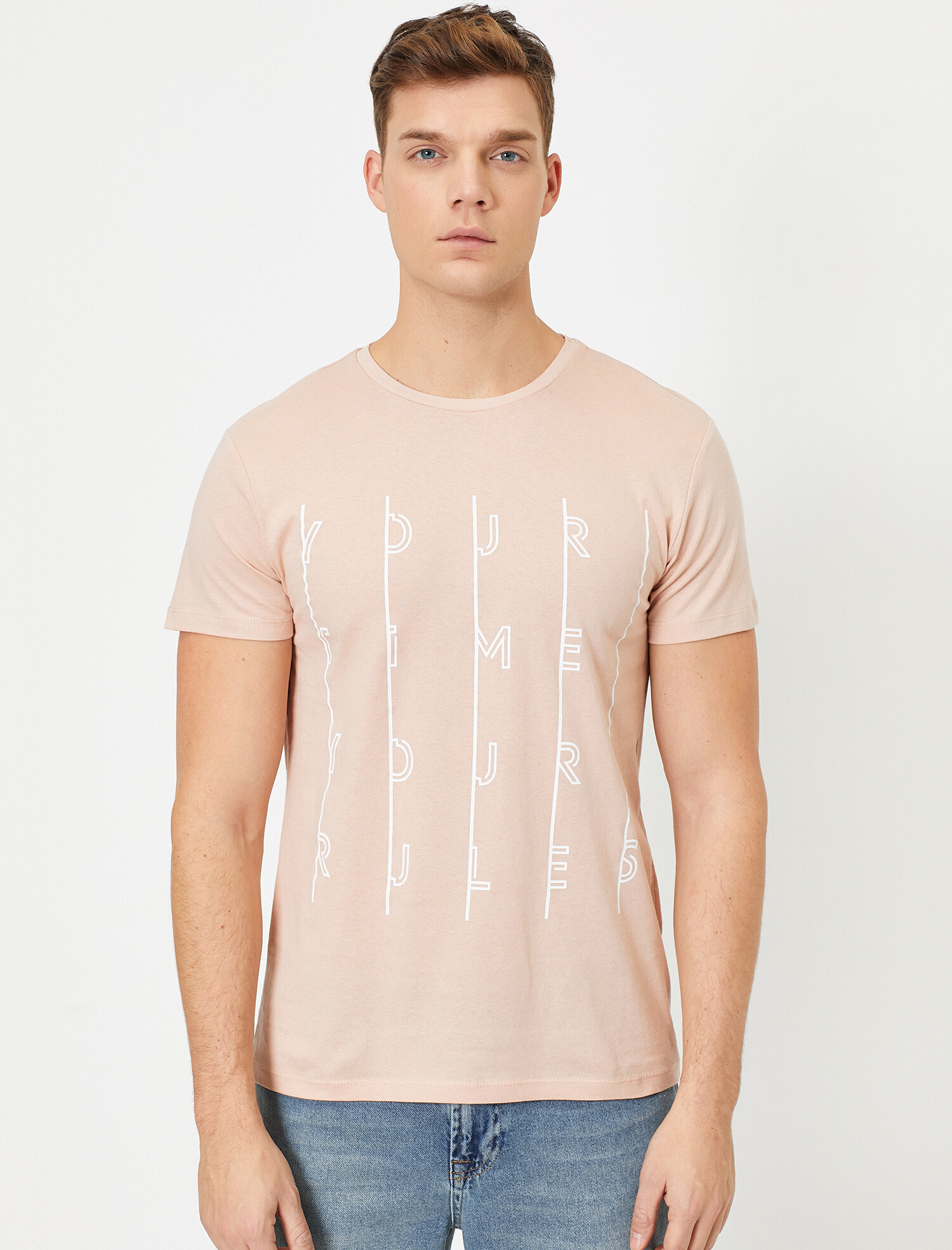 

Футболка Koton 0YAM11462HK S Pink