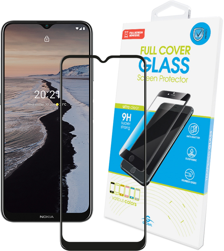 

Защитное стекло Global Full Glue для Nokia G10/G20 Black