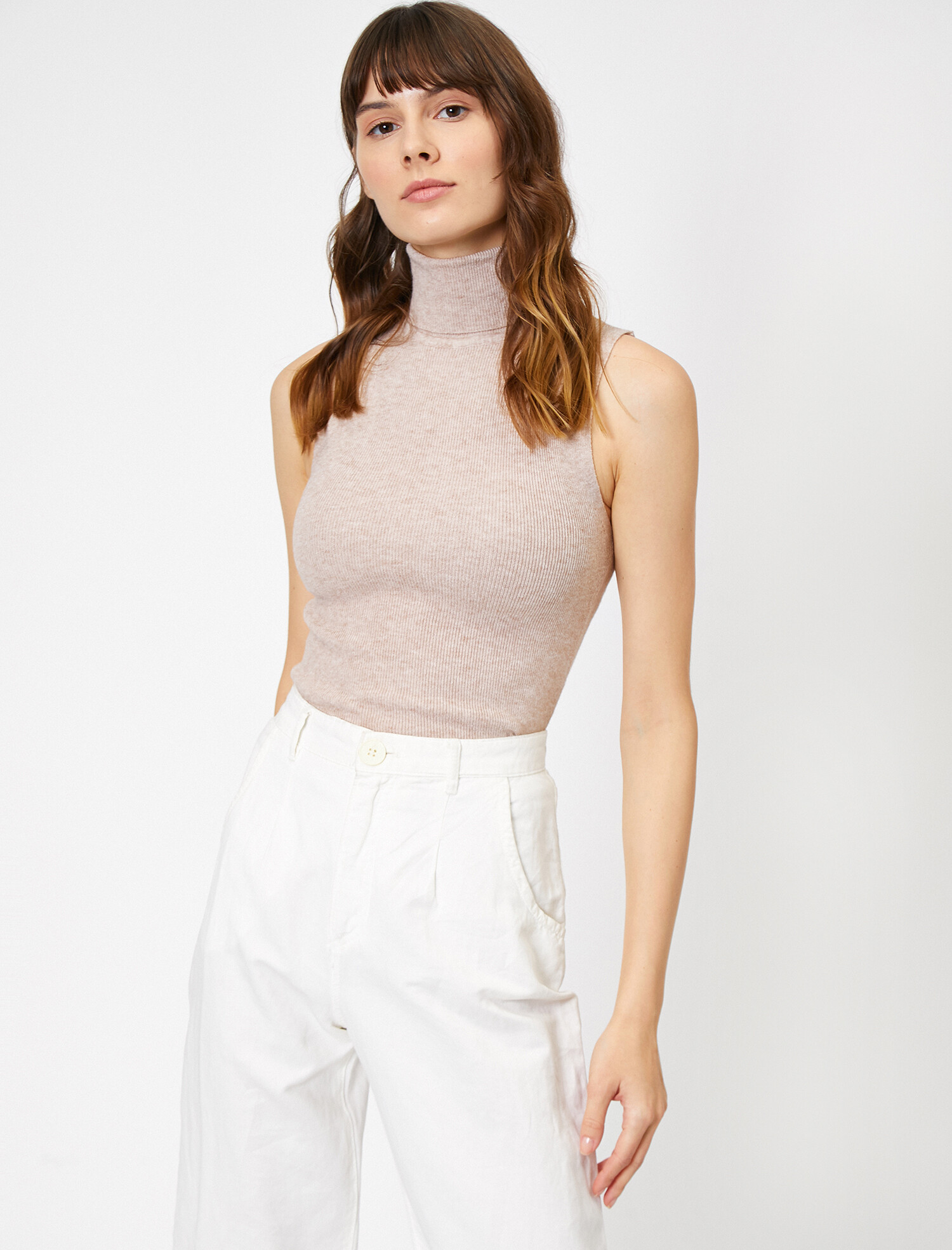 

Гольф Koton 0KAK93193YT-063 L Beige