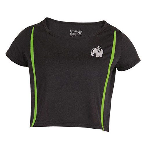 

Топ Columbia Crop Top Gorilla Wear M Черно-салатовый