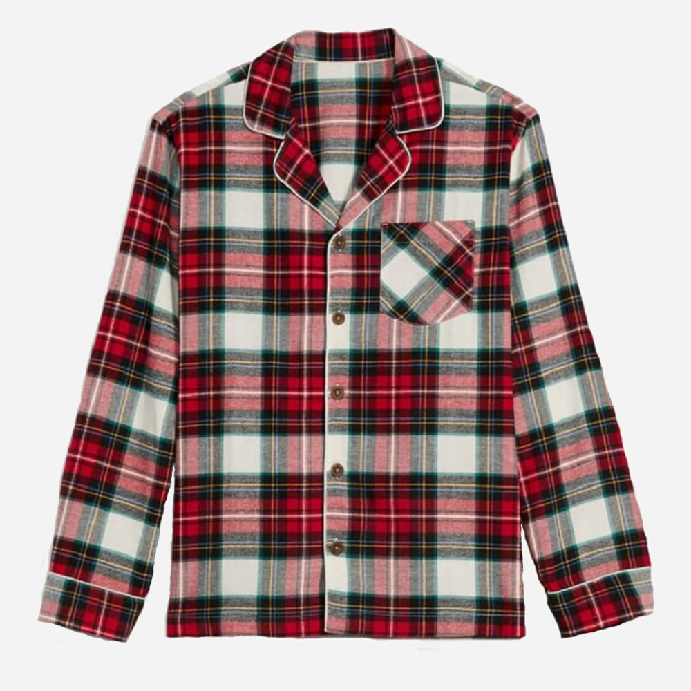 

Рубашка пижамная Old Navy 12760660 XL Красный/Белый