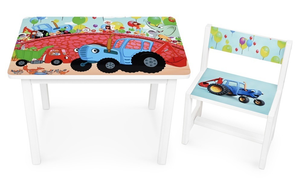 

Столик Bambi Трактор BSM1-48 Blue / Red (BSM1-48)