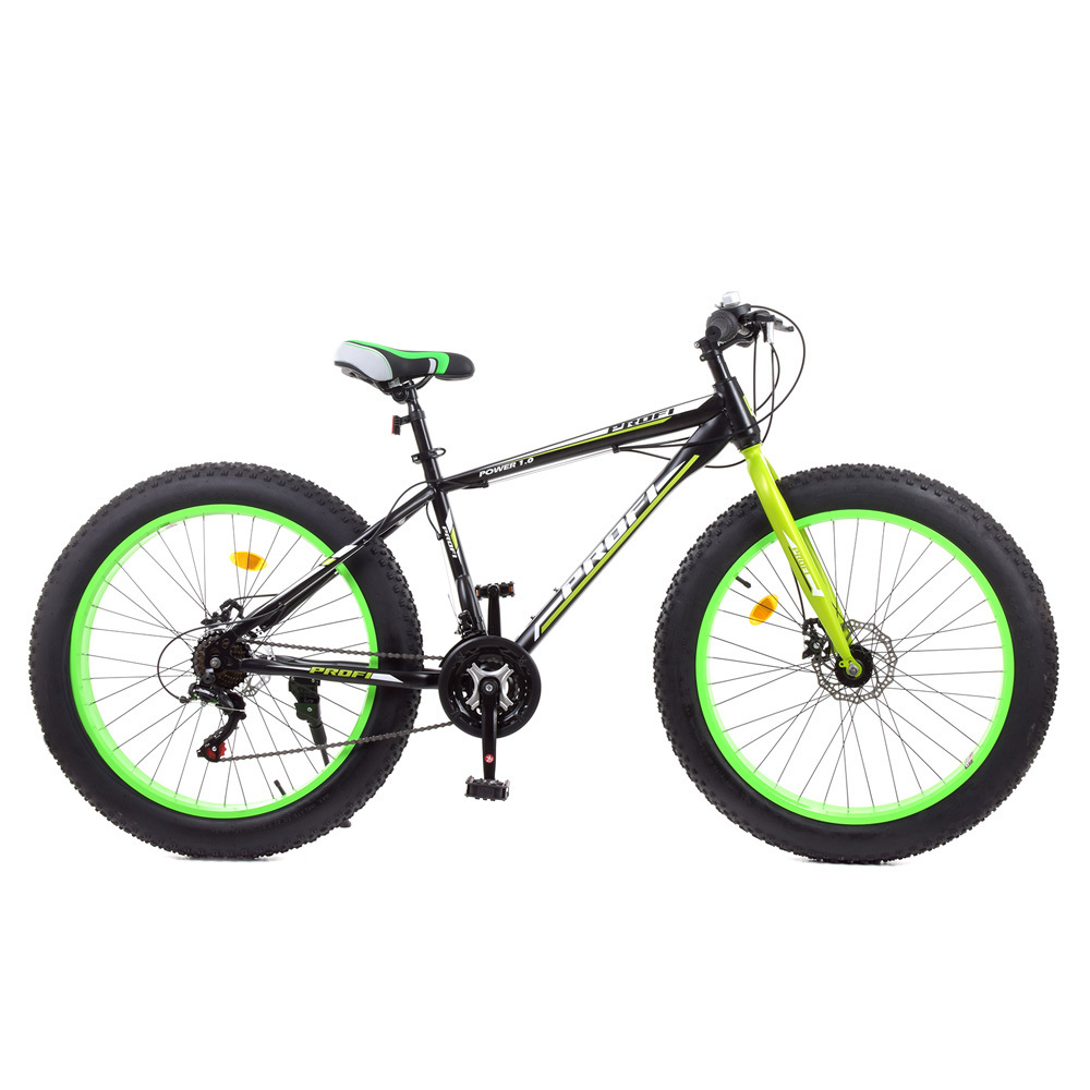 

Велосипед Profi 26" EB26POWER 1.0 S26.2 Black-Lime Green (EB26POWER 1.0)