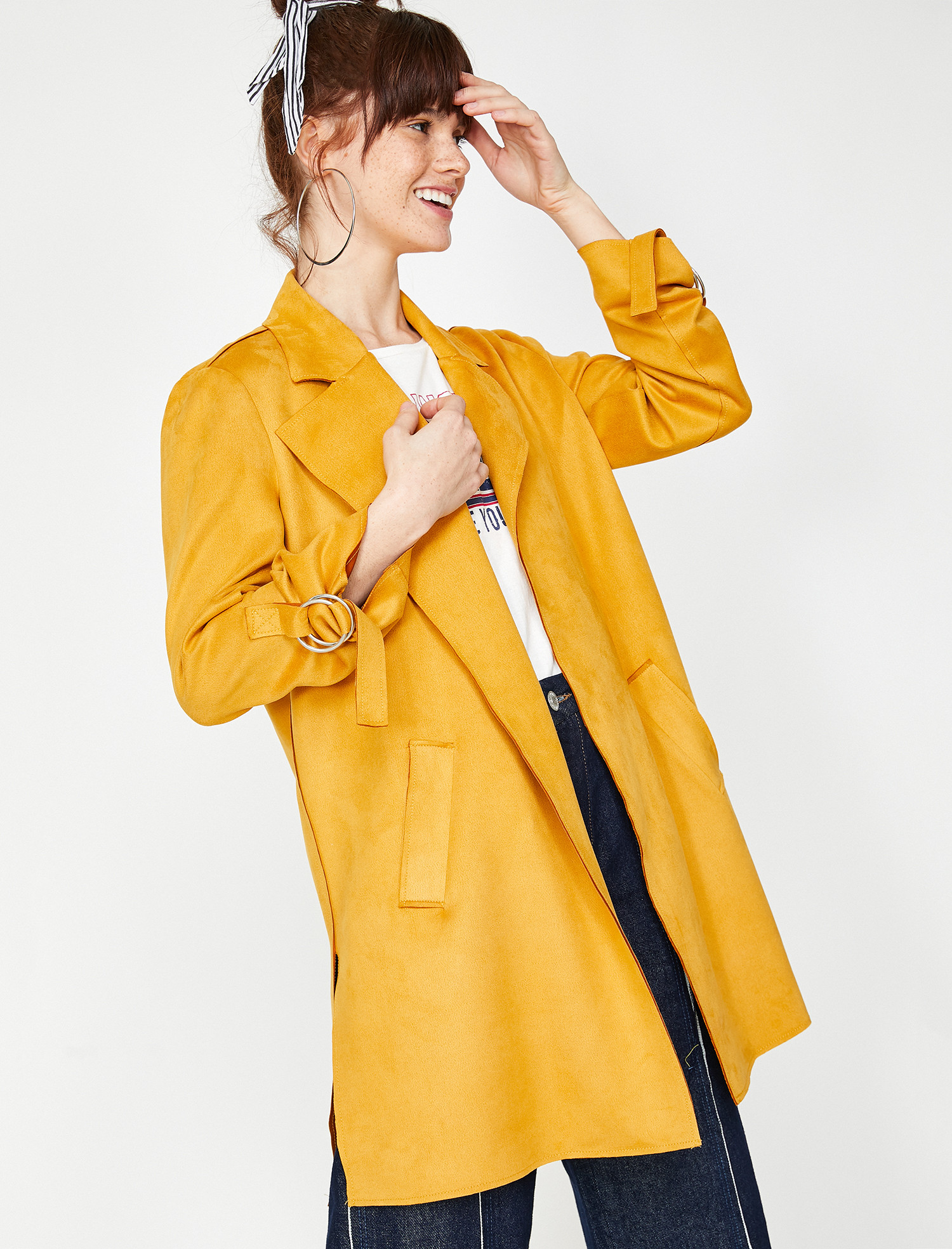 

Кардиган Koton 9YAL58088IW-159 34 Mustard
