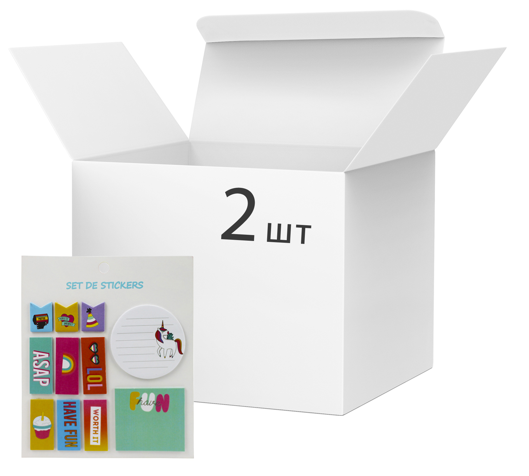 

Набор бумаги для заметок с клейким слоем VGR 11 х 20 листов х 2 упаковок (Я45887_VR22311_2)