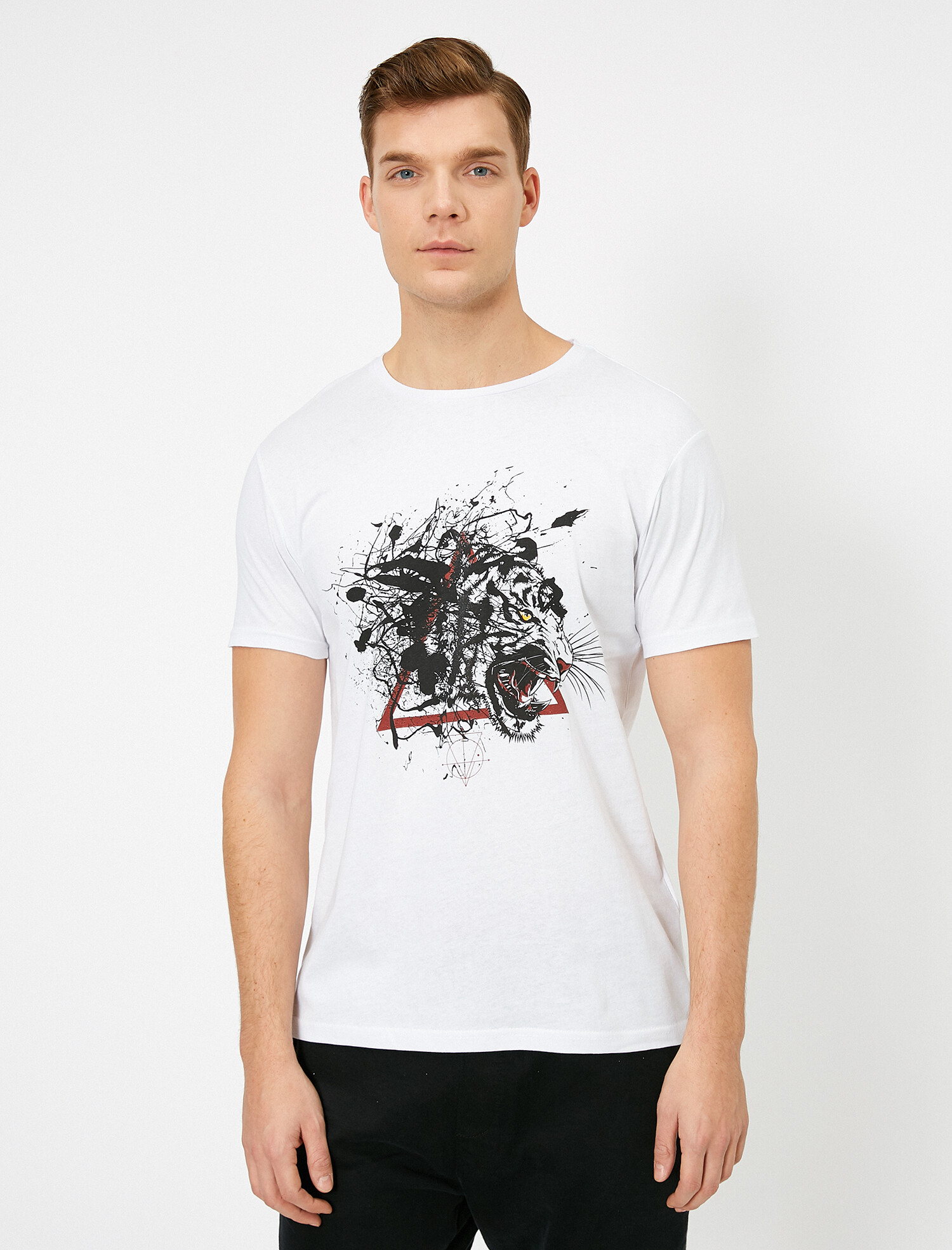 

Футболка Koton 0YAM11012CK S White