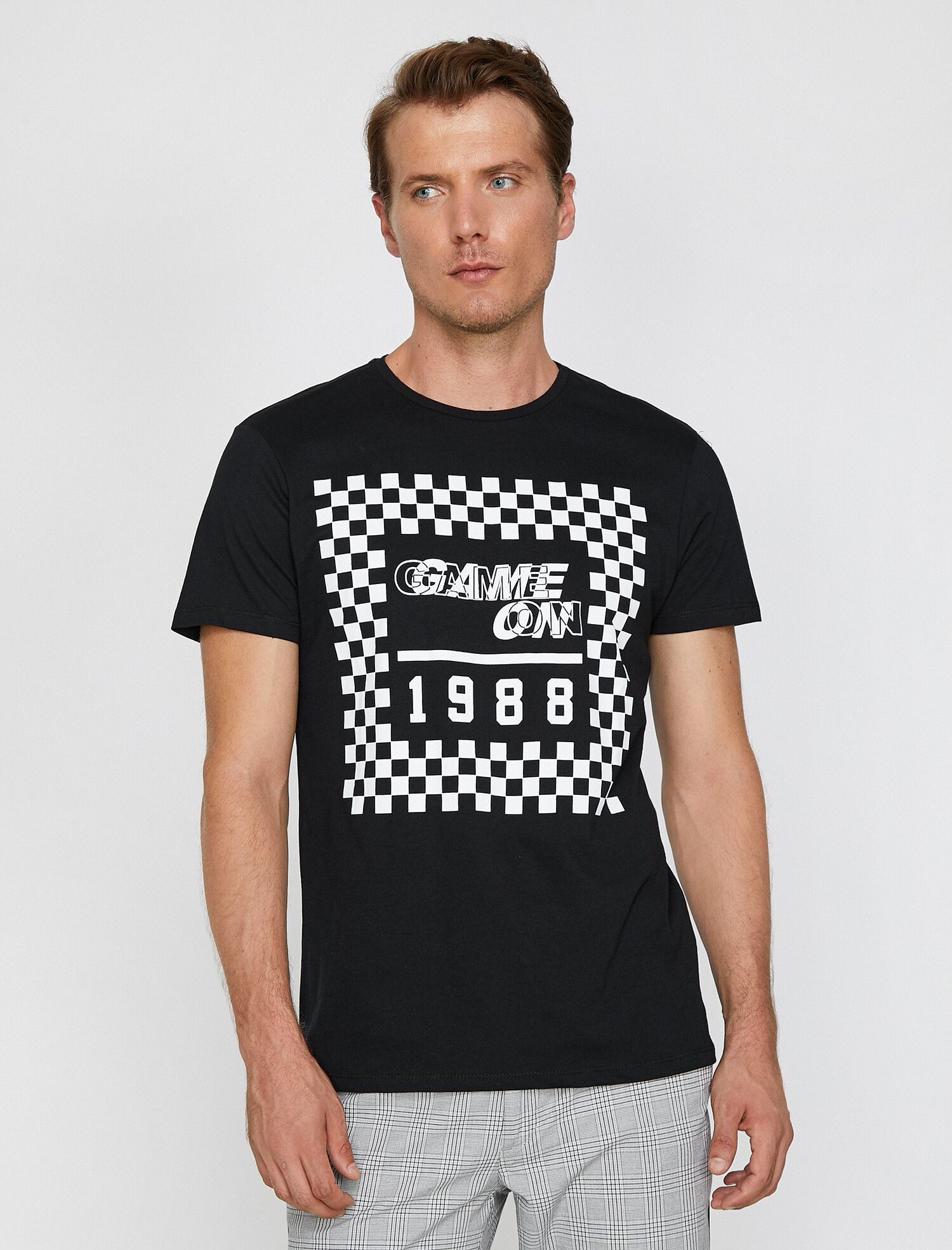 

Футболка Koton 0KAM14502OK S Black