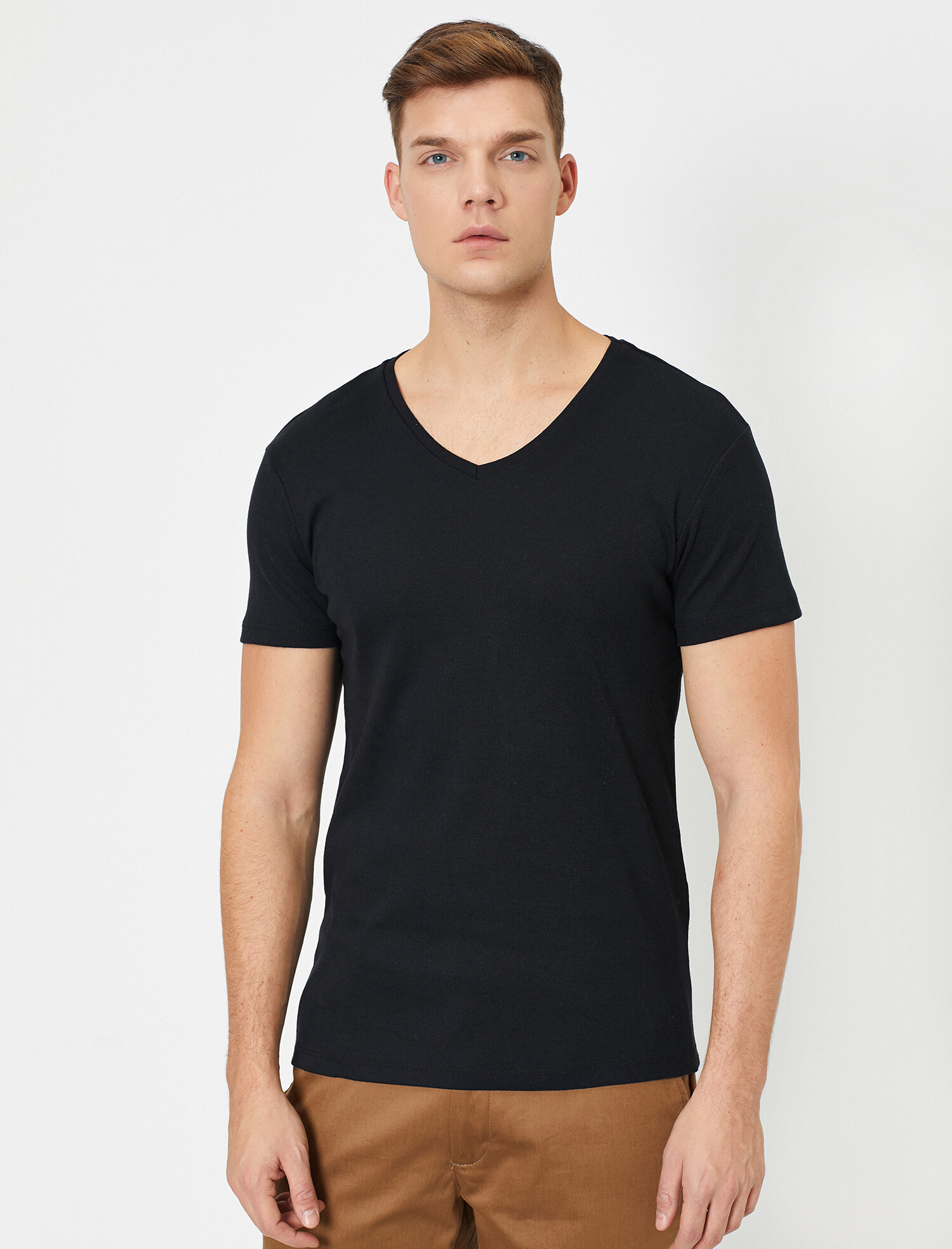 

Футболка Koton 0KAM12139LK S Black
