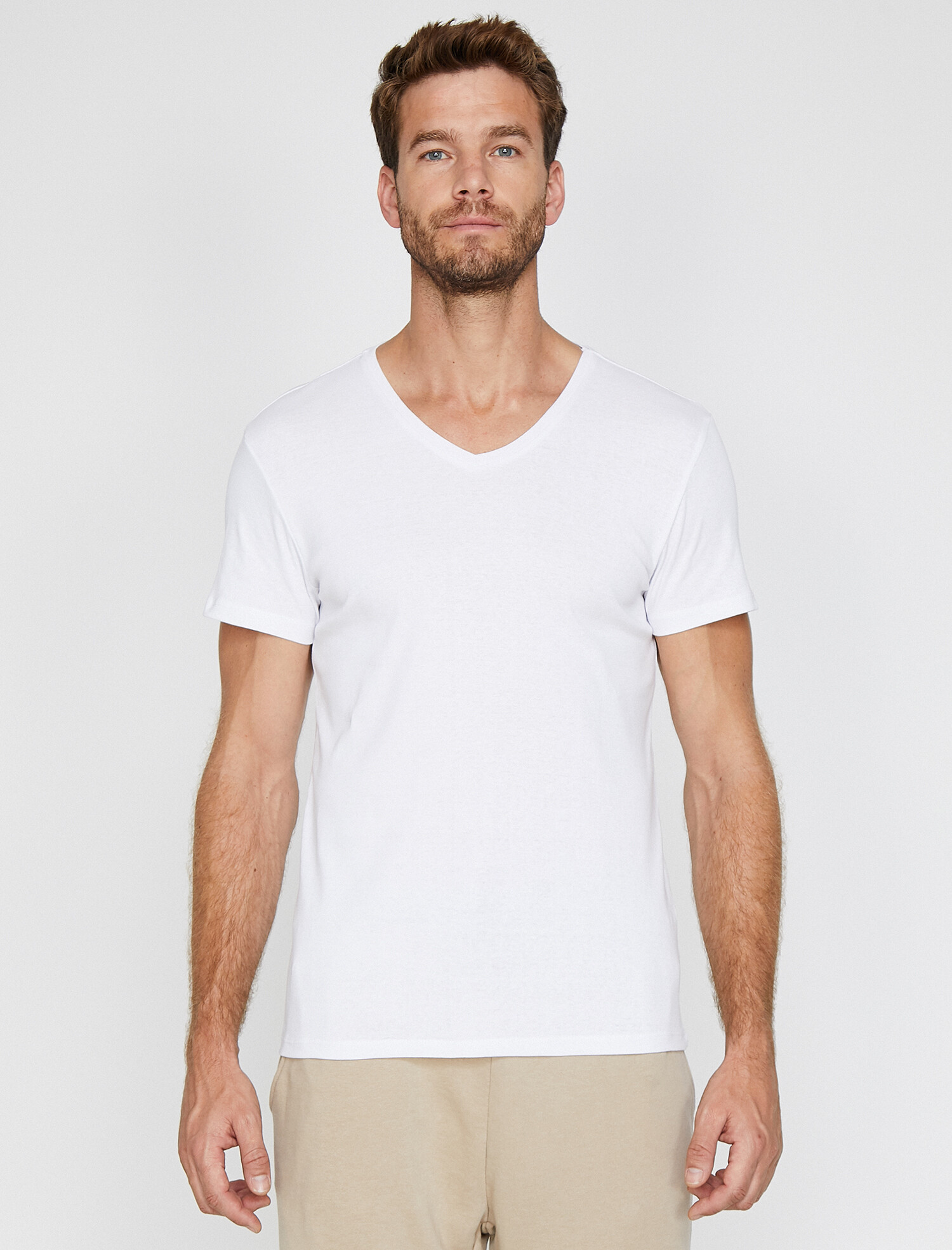 

Футболка Koton 0KAM12139LK XL White