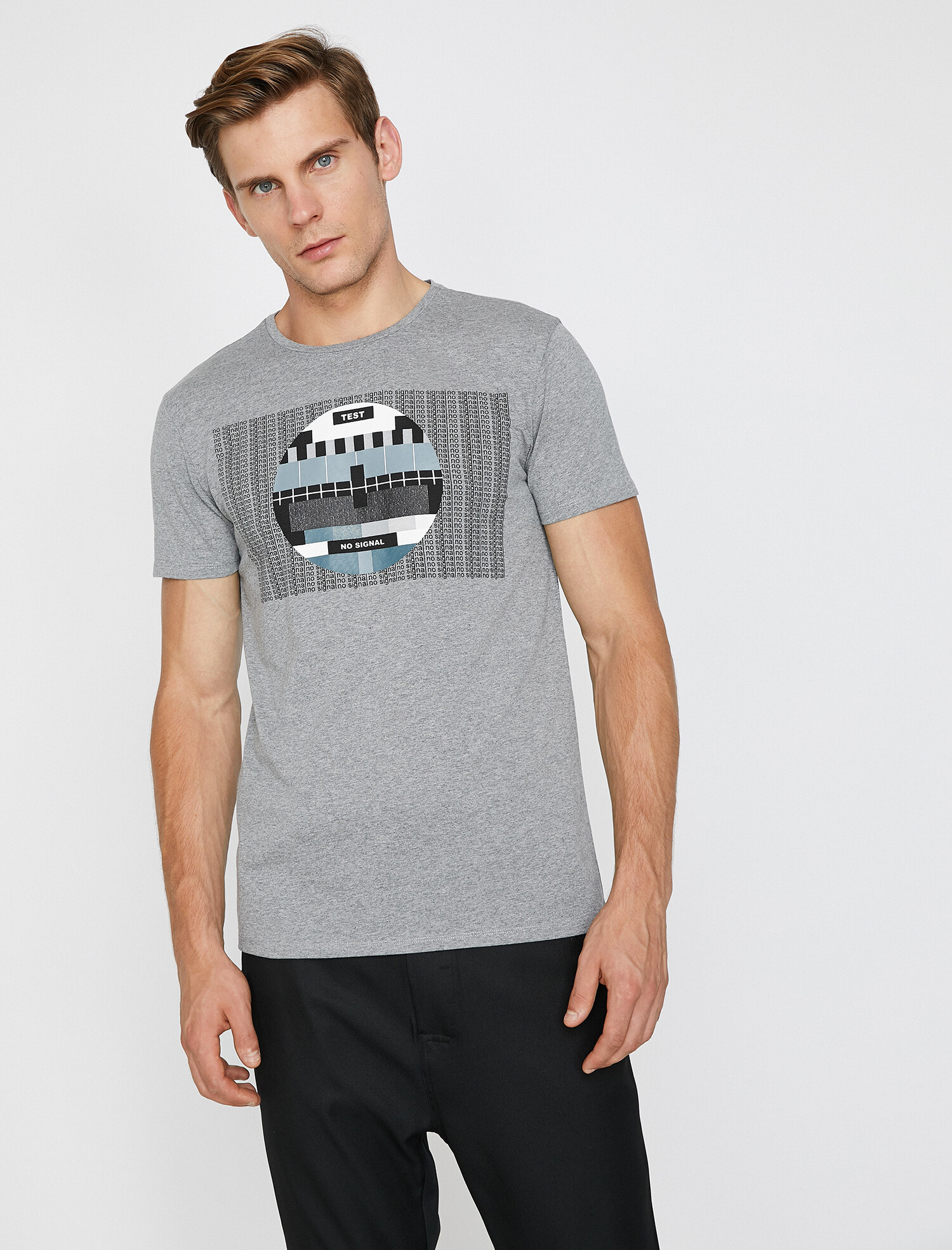 

Футболка Koton 9YAM11264CK S Grey