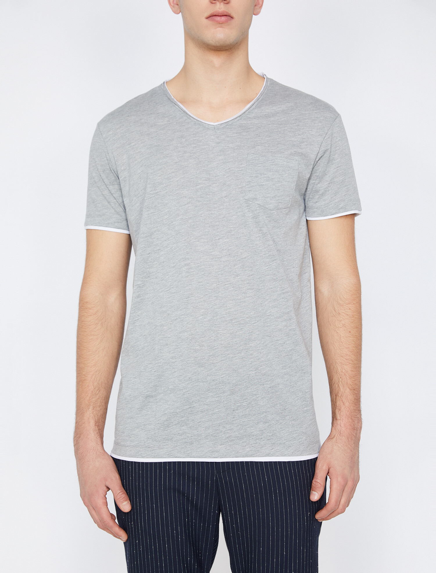 

Футболка Koton 9YAM12066LK XS Grey