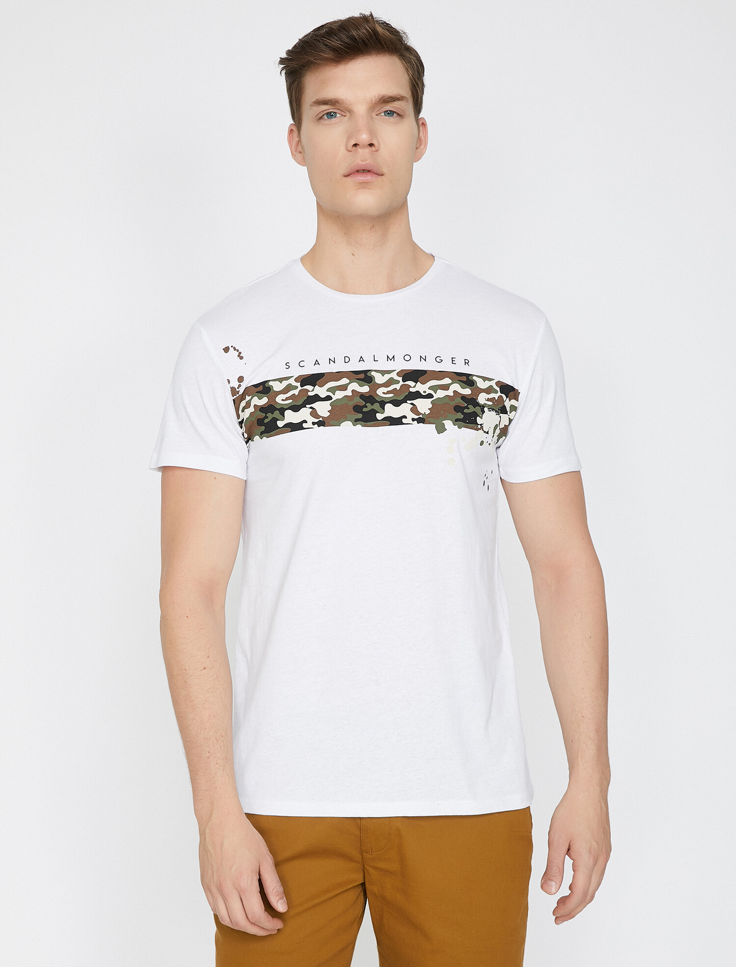 

Футболка Koton 9YAM11496LK XL White