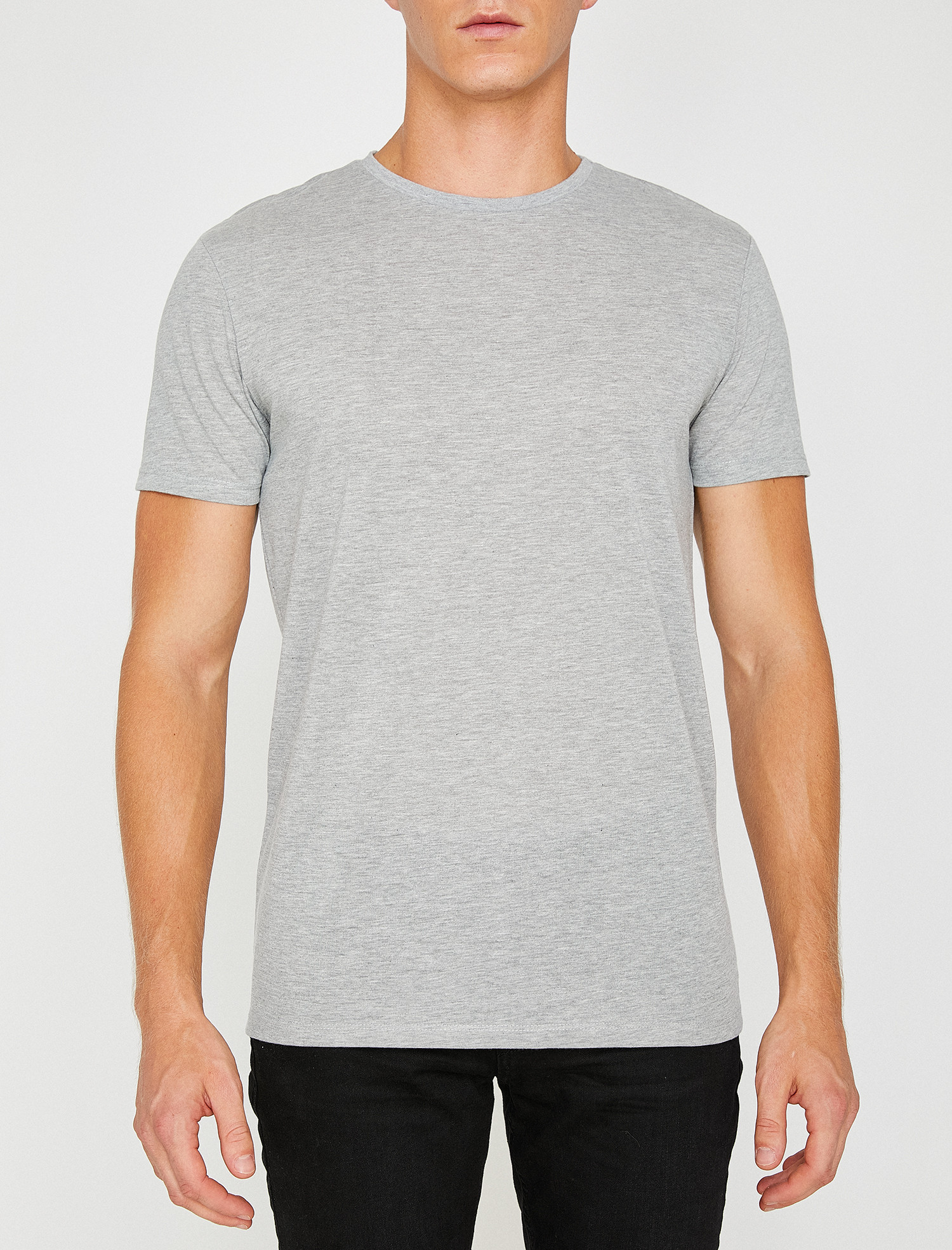 

Футболка Koton 9KAM12136LK L Grey