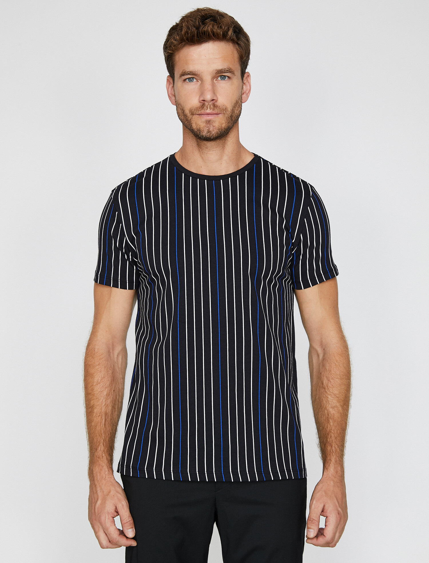 

Футболка Koton 0KAM14746OK XL Black stripe