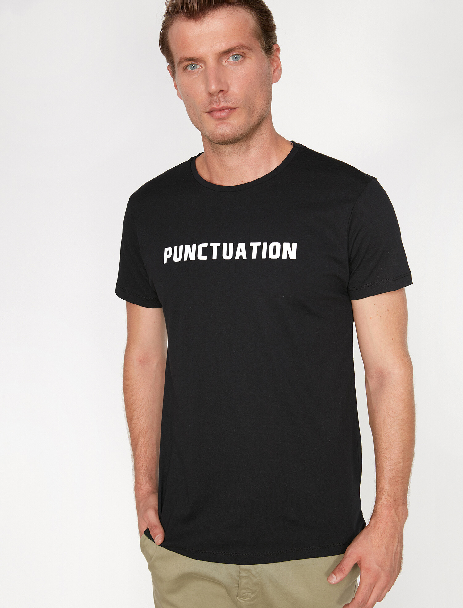 

Футболка Koton 0KAM14365OK S Black