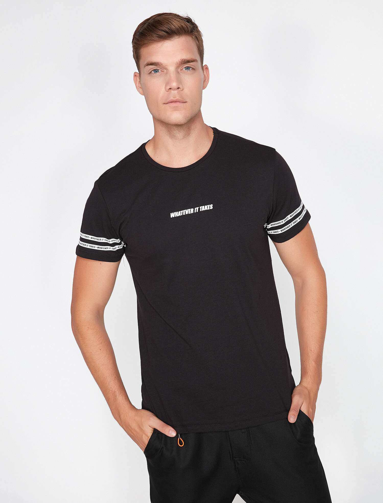 

Футболка Koton 0KAM14744OK S Black