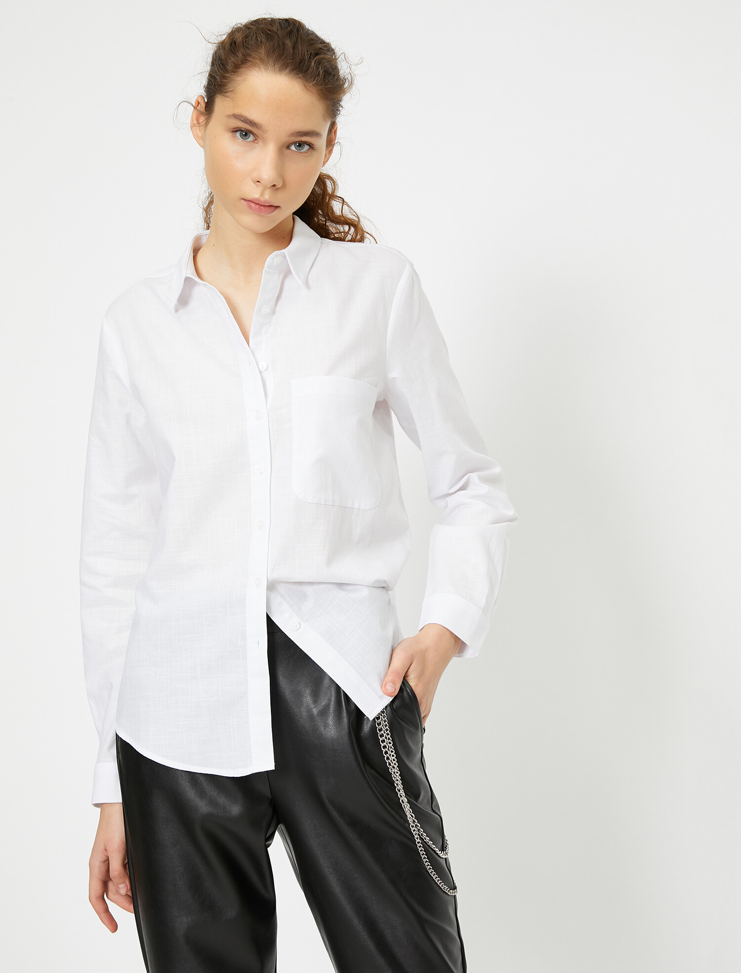 

Рубашка Koton 0YAL68078IW-000 36 White