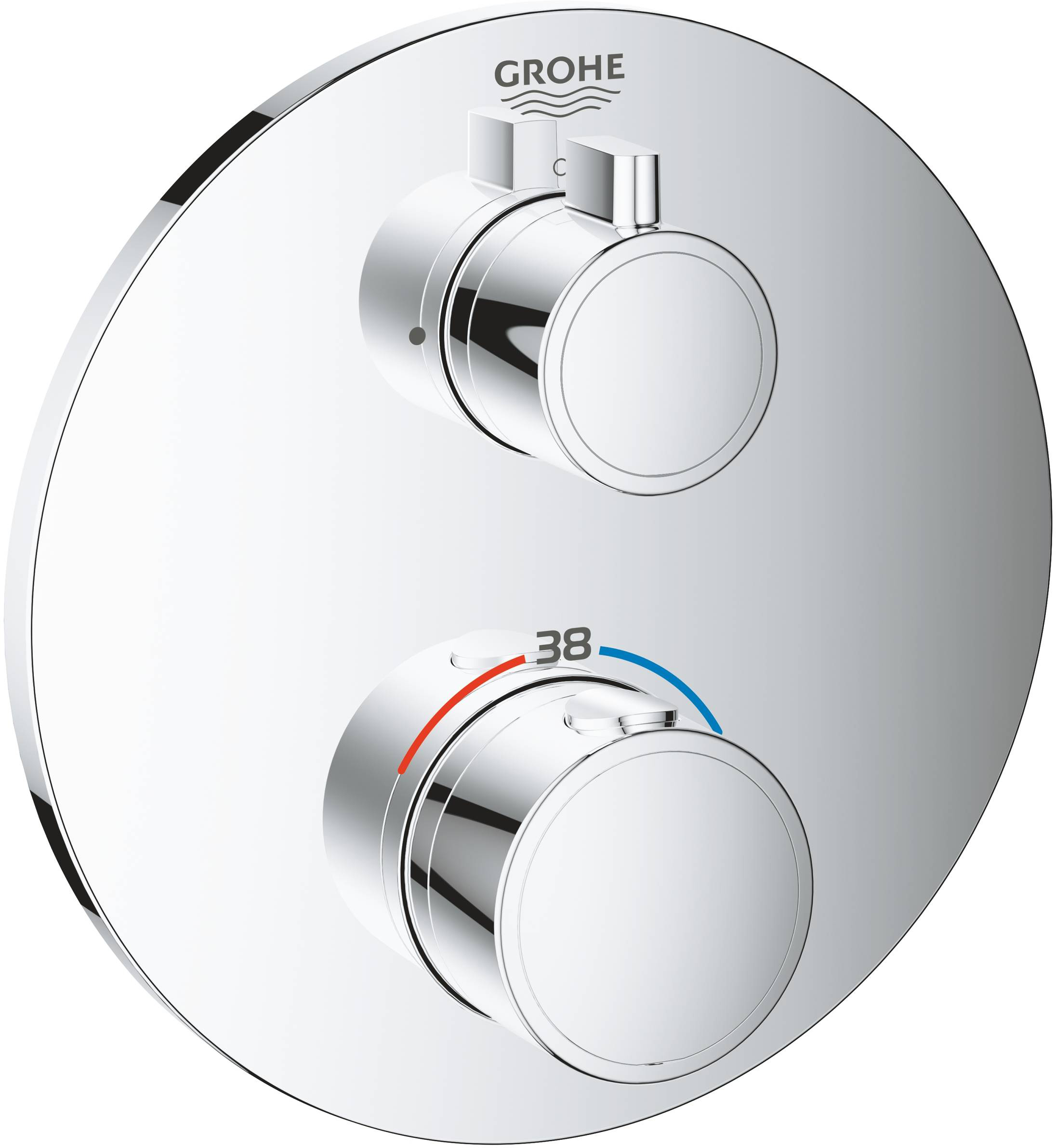 

Верхняя часть термостатического смесителя для душа GROHE Grohtherm 24075000