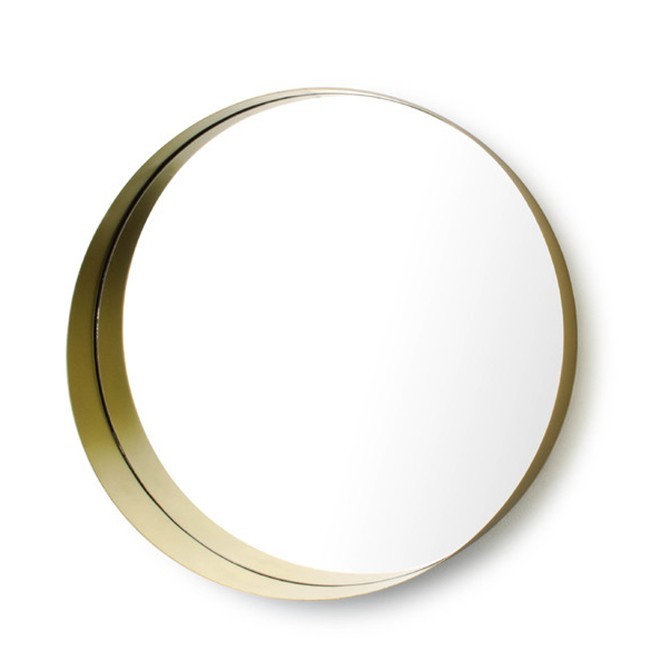

Дзеркало Aluro Alexia Gold кругле 50 см 30469