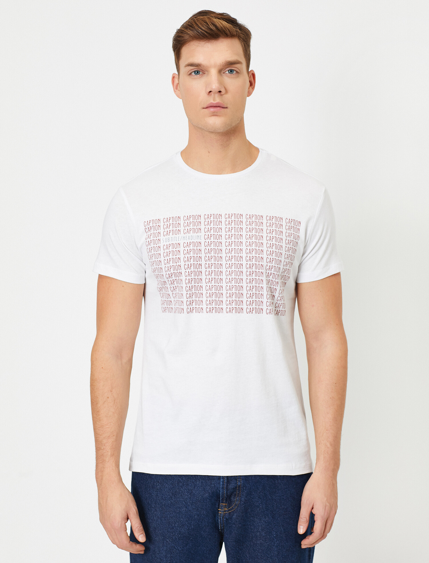 

Футболка Koton 0YAM11666HK S White