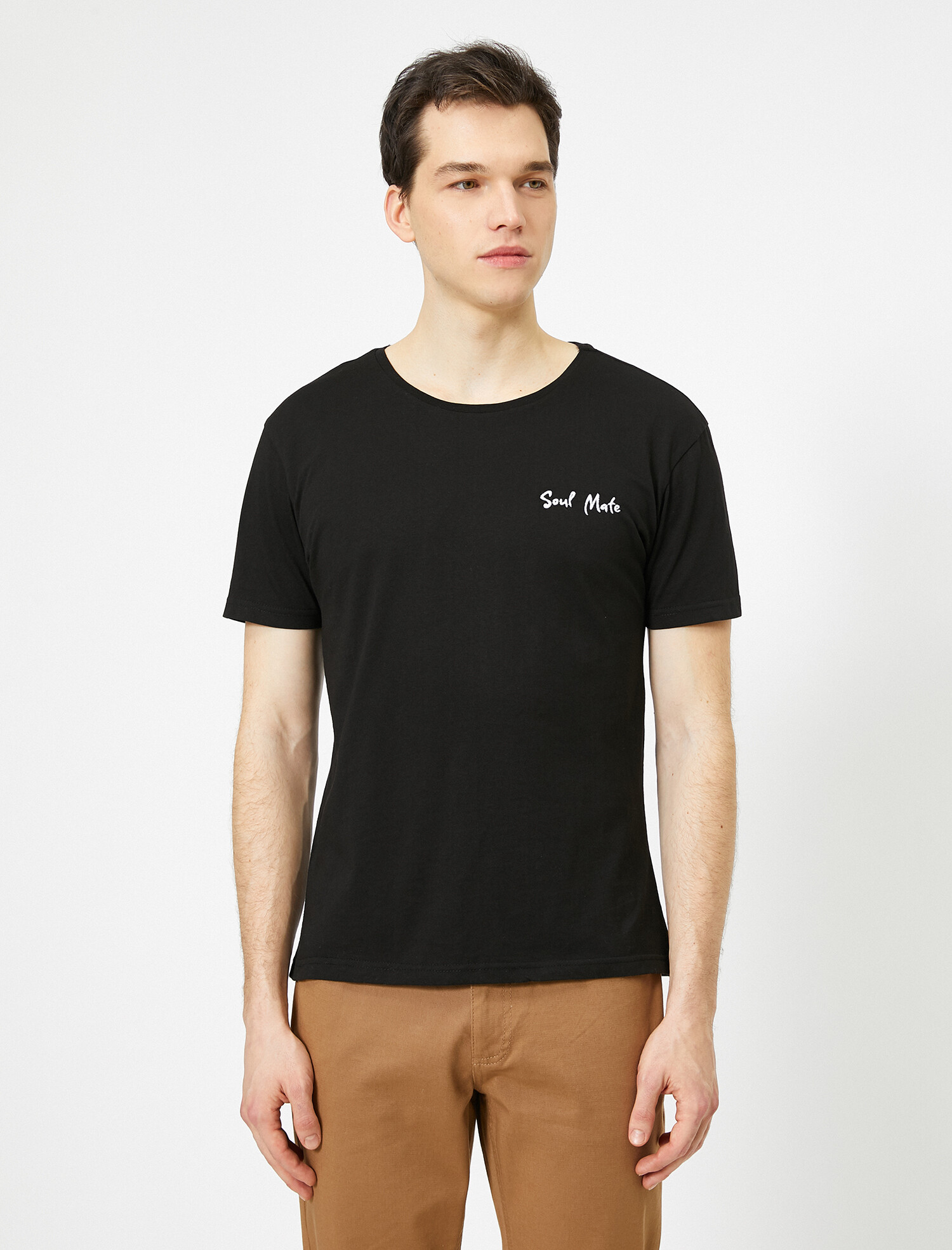 

Футболка Koton 0YAM11263LK M Black