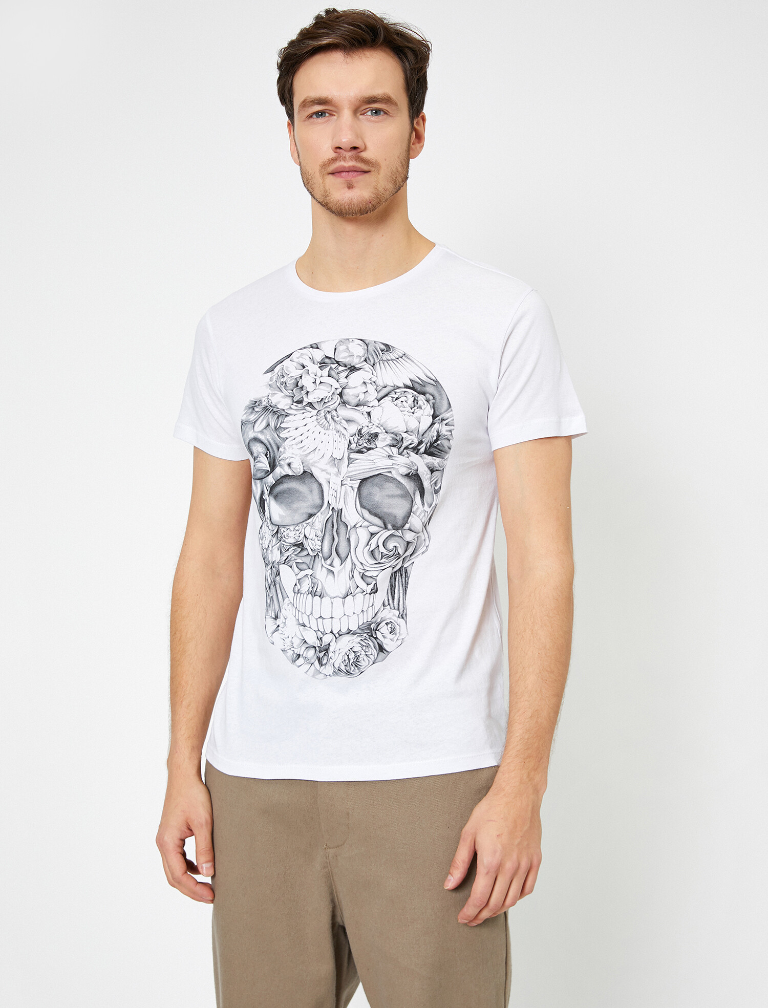 

Футболка Koton 0YAM14961OK M White