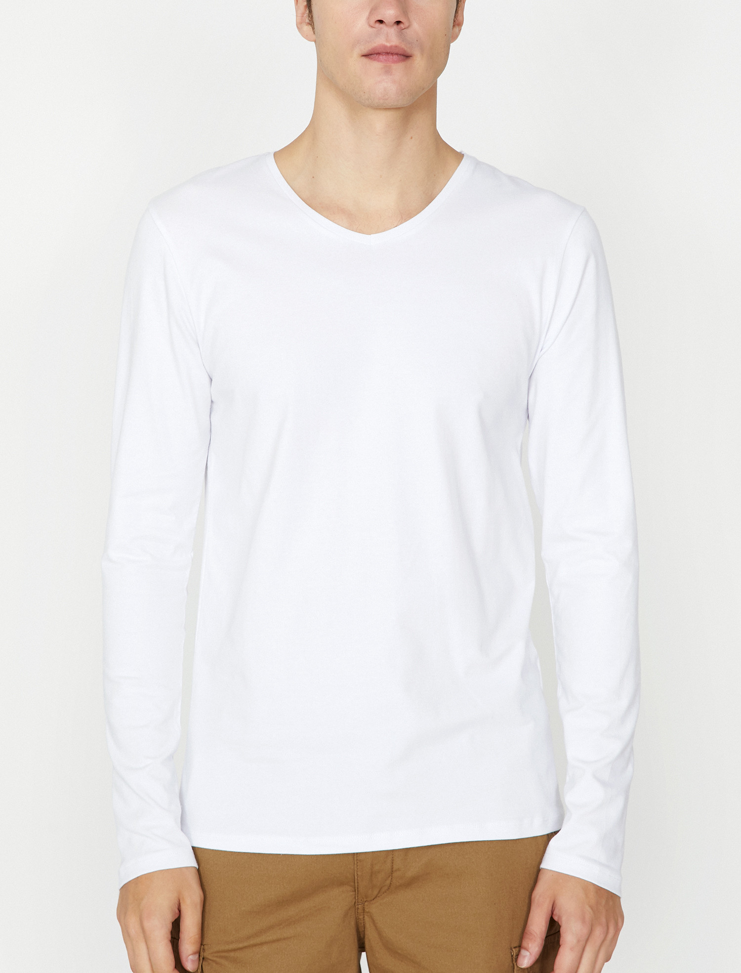 

Лонгслив Koton 9KAM12328LK S White