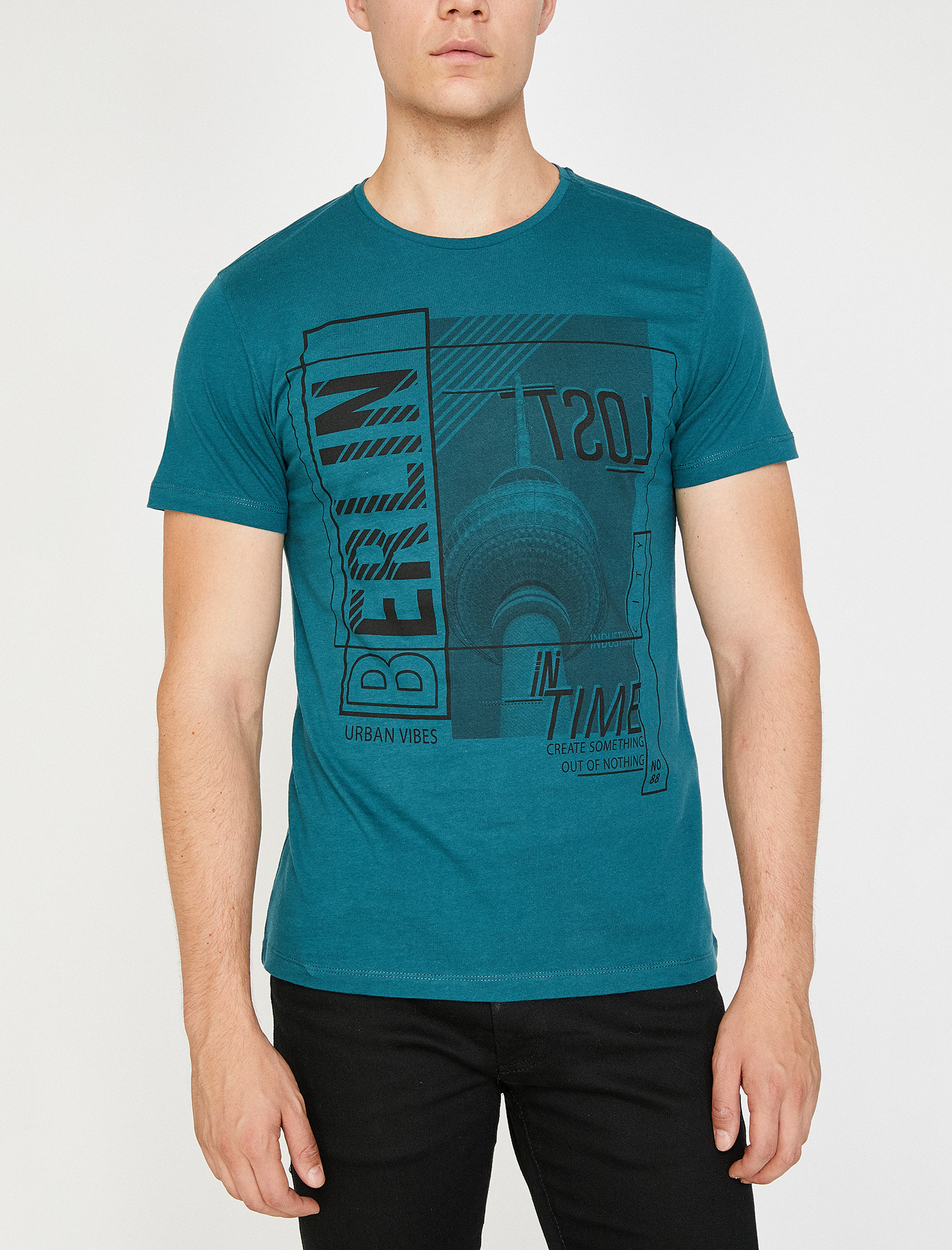 

Футболка Koton 9KAM11798KK M Green