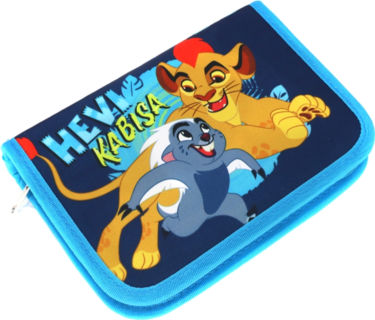 

Пенал HIPE Disney Lion с 1 отделением и 2 отворотами Бирюзовый (2000009310924)