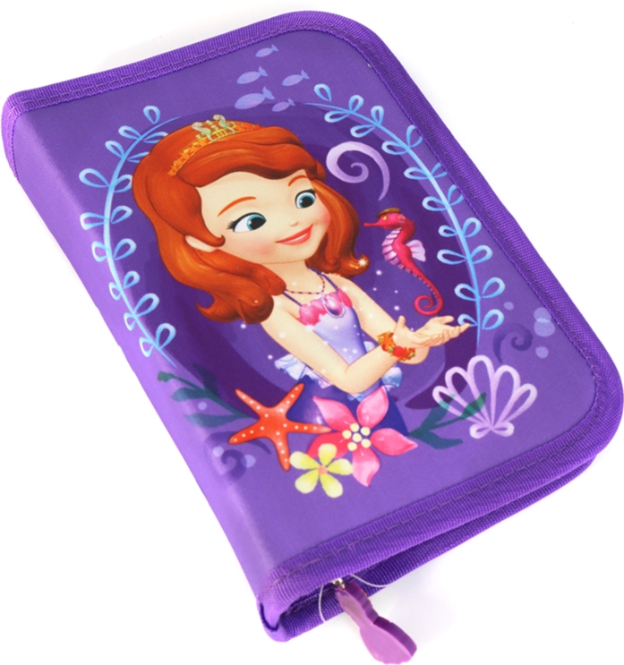 

Пенал HIPE Disney Sofia с 1 отделением и 2 отворотами Фиолетовый (2000009311075)