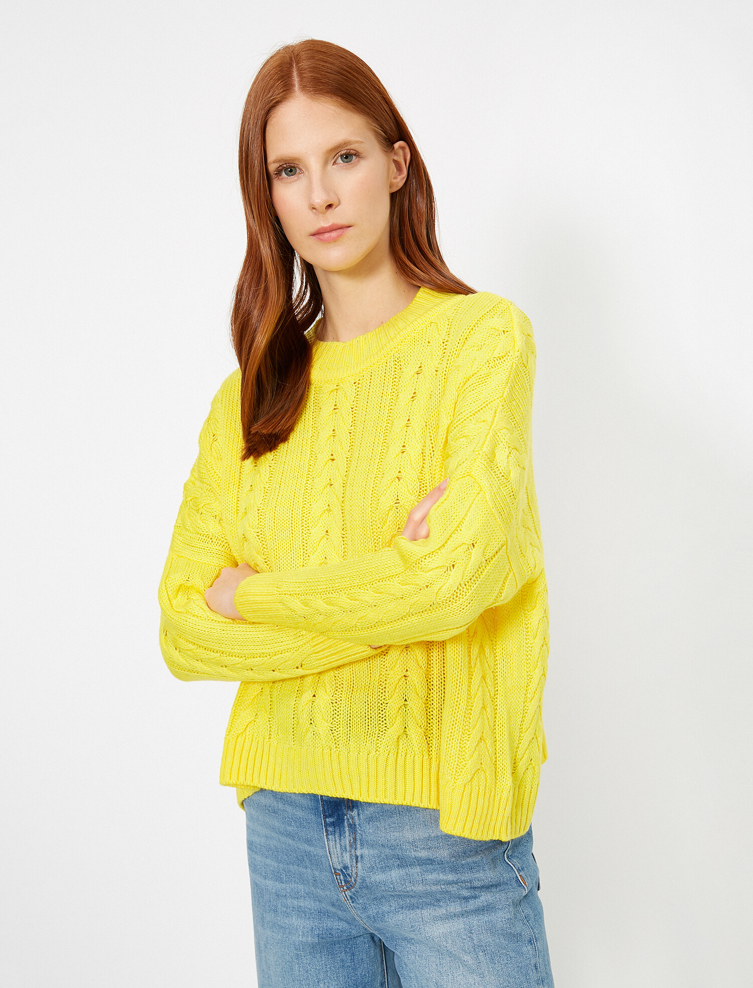 

Джемпер Koton 0KAF90397GT-151 S Yellow