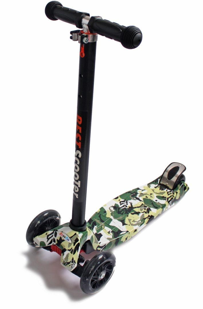 

Самокат детский MAXI Scooter MILITARY колеса с подсветкой (995689349)